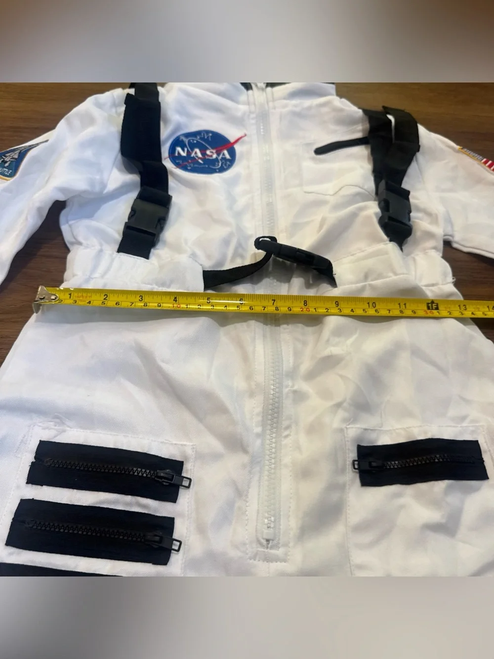 Spirit Nasa Astronaut Medium (8-10) Full  Body White Costume Cosplay Halloween